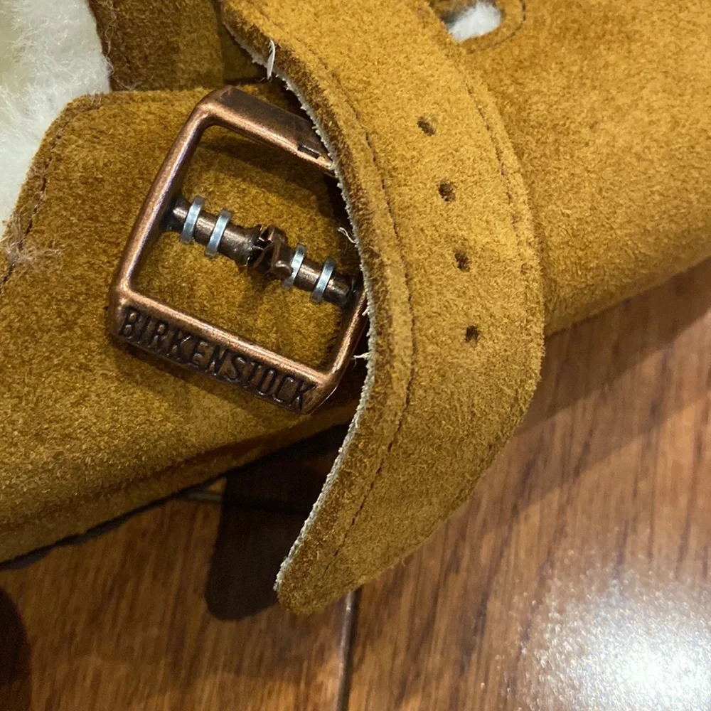 Birkenstock Boston genuine shearling lined clog - Picture 4 of 5